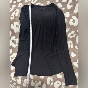 NO BOUNDARIES RIBBED LONG SLEEVE TEE